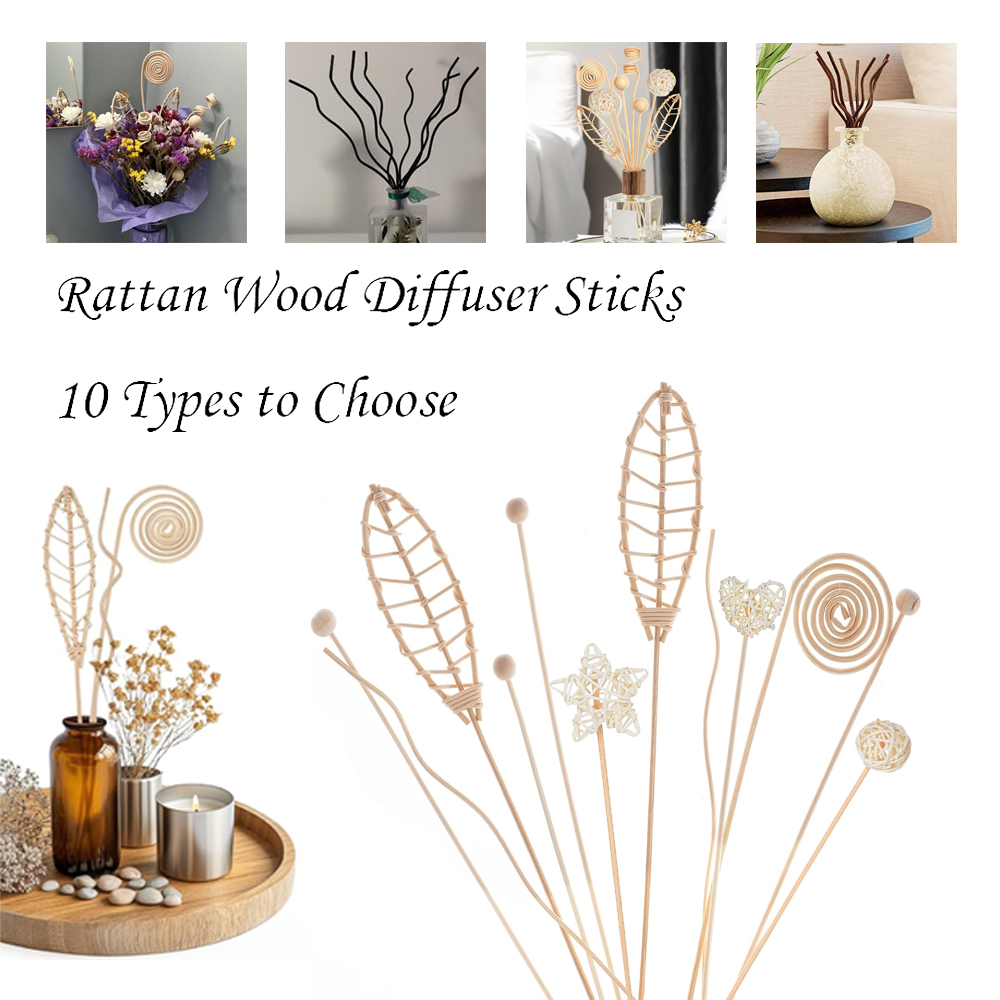 Home Fragrance London - 5/15 adet uzun dalgalı kamış difüzör