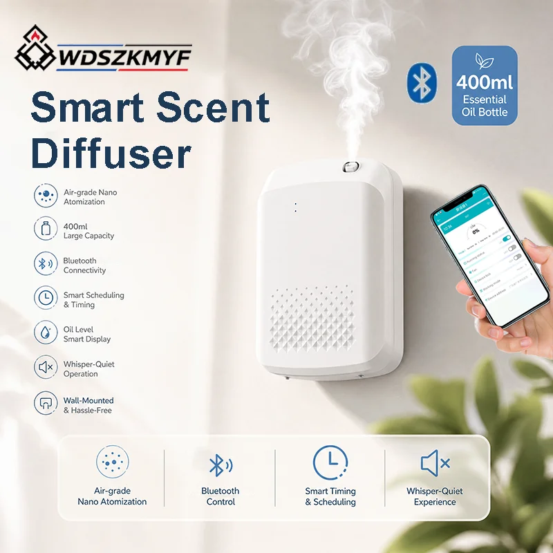 Home Fragrance Electric Diffuser - Duvara Monte Elektrikli Aroma Difüzörü Esansiyel