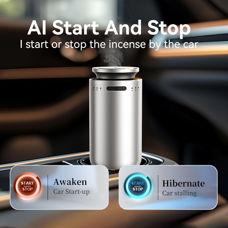 Home Fragrance Electric Diffuser - Taşınabilir Araç Difüzörü, Uçucu Yağlar için