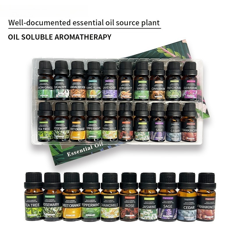 Home Fragrance Reeds - 20 Çeşit Aromaterapi Esansiyel Yağ Seti