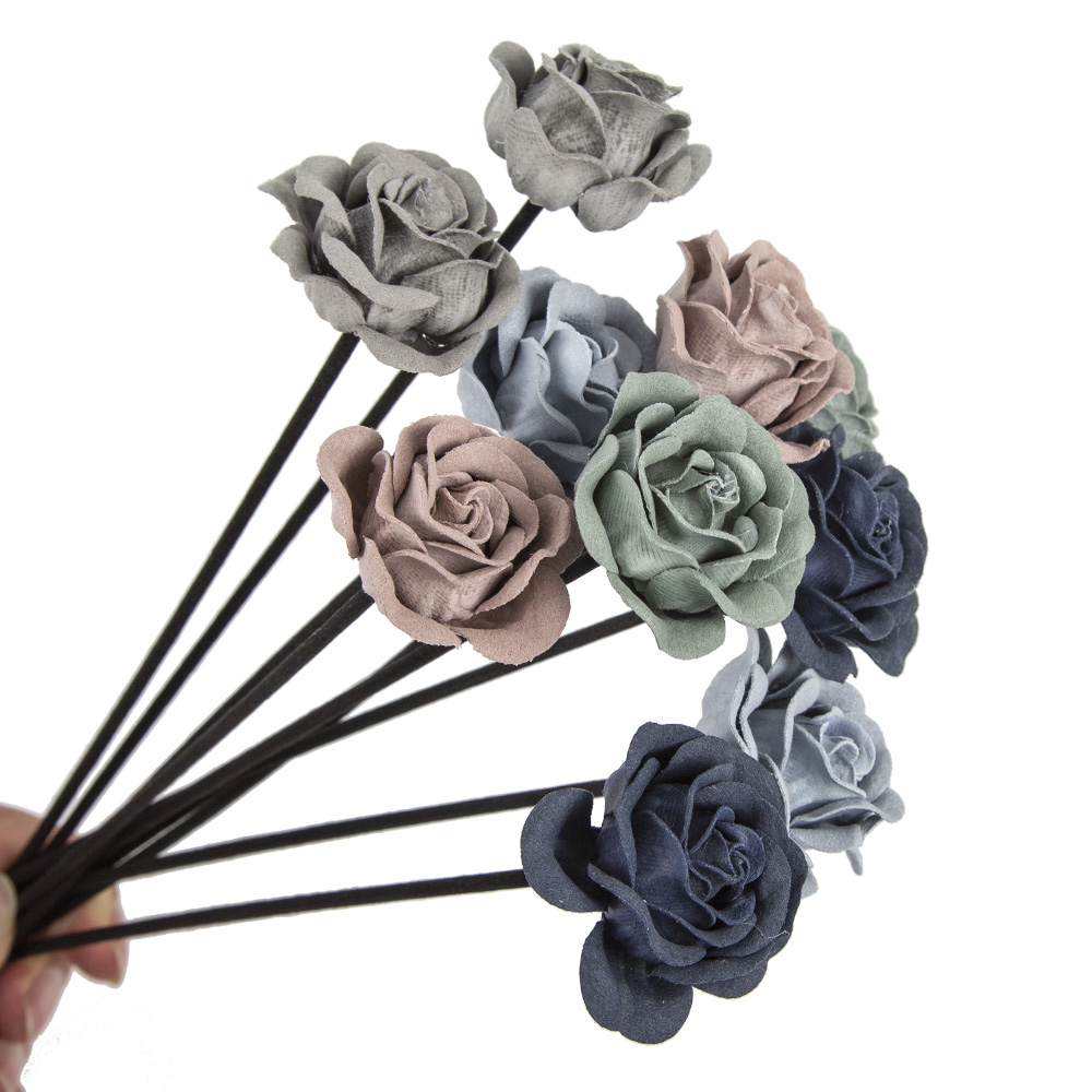 Home Fragrance London - Yeni 10 adet deri kadife mavi
